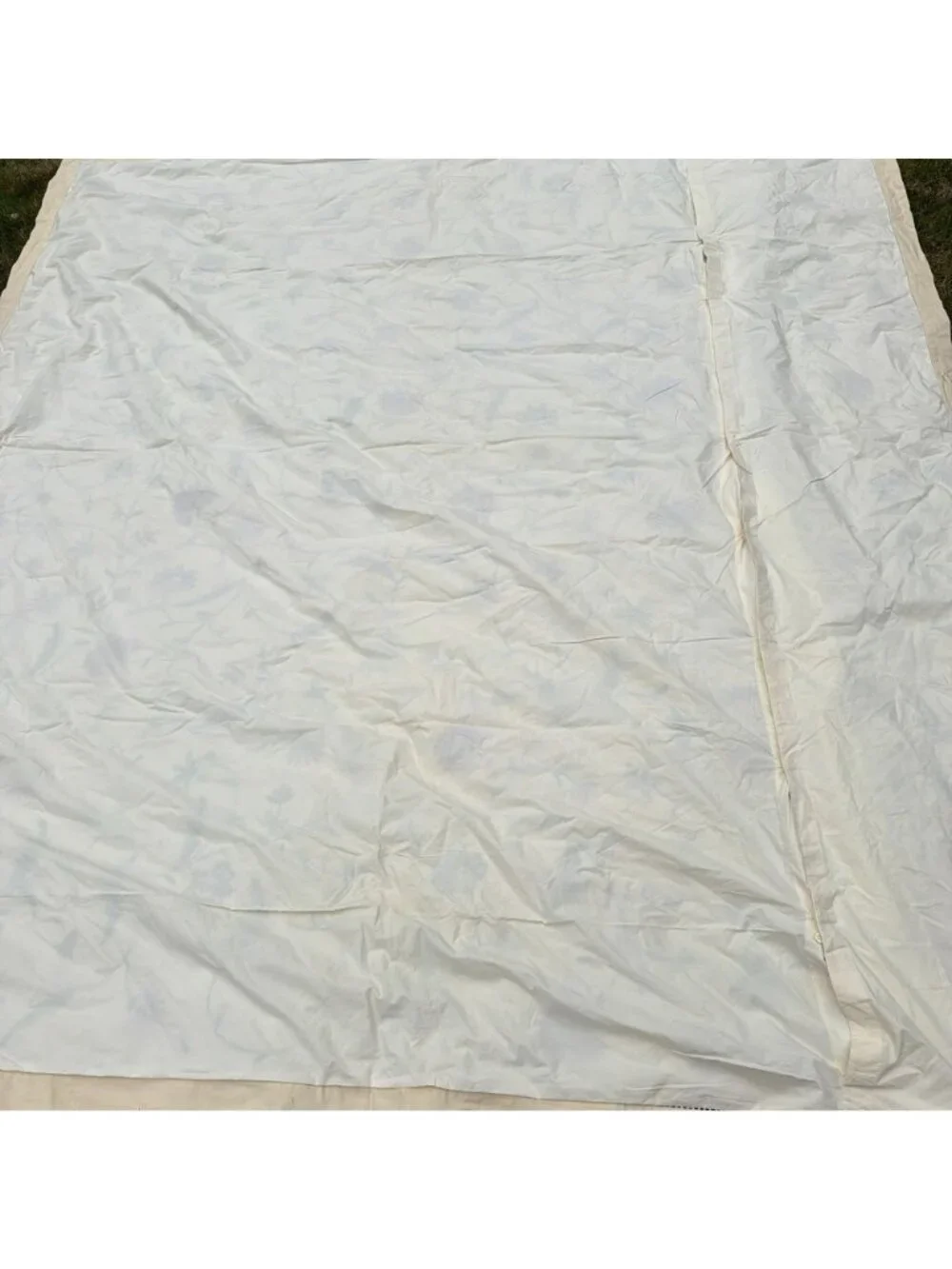Linen Source Sloane Garden Crewel Embroidered Duvet & 2 Pillow Shams Set Cottage